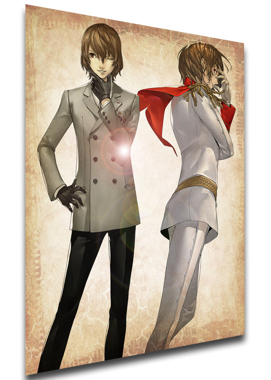 Poster Wanted - Persona 5 - Goro Akechi - Crow - LL2527