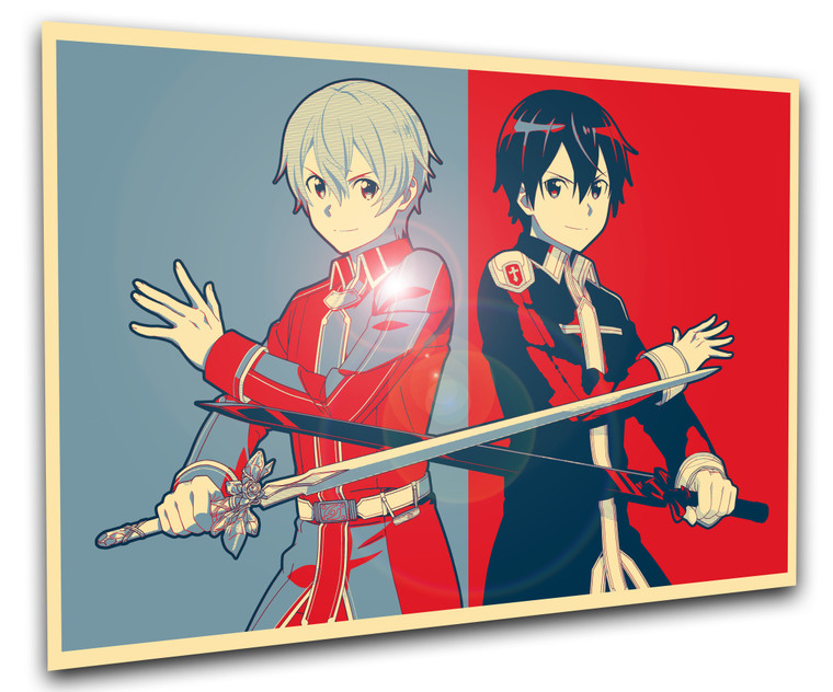 Poster Propaganda Full - MA0244 - Sword Art Online Alicization - Eugeo and Kirito