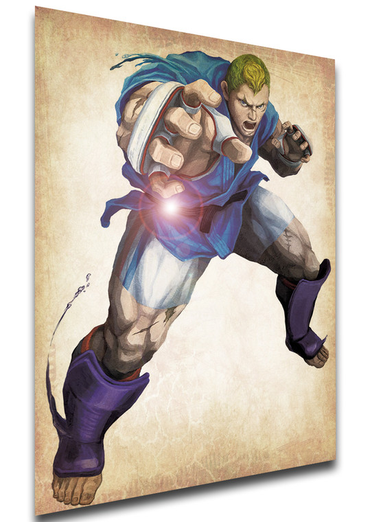 Poster Wanted - Street Fighter x Tekken - Abel - LL1887