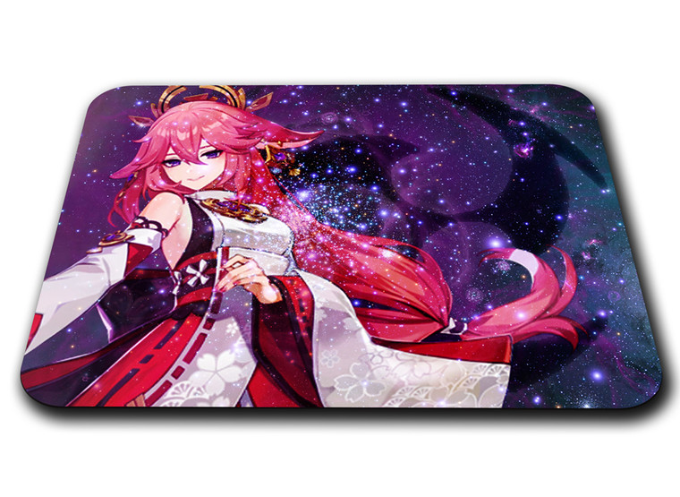 Mousepad - Galaxy - Genshin Impact - Yae Miko