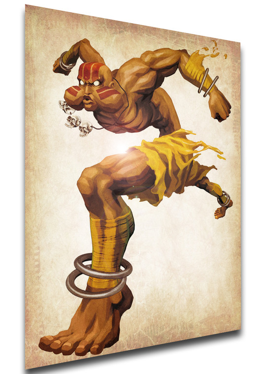 Poster Wanted - Street Fighter x Tekken - Dhalsim - LL1893