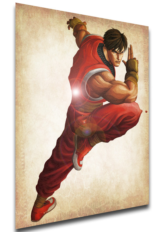 Poster Wanted - Street Fighter x Tekken - Guy - LL1915