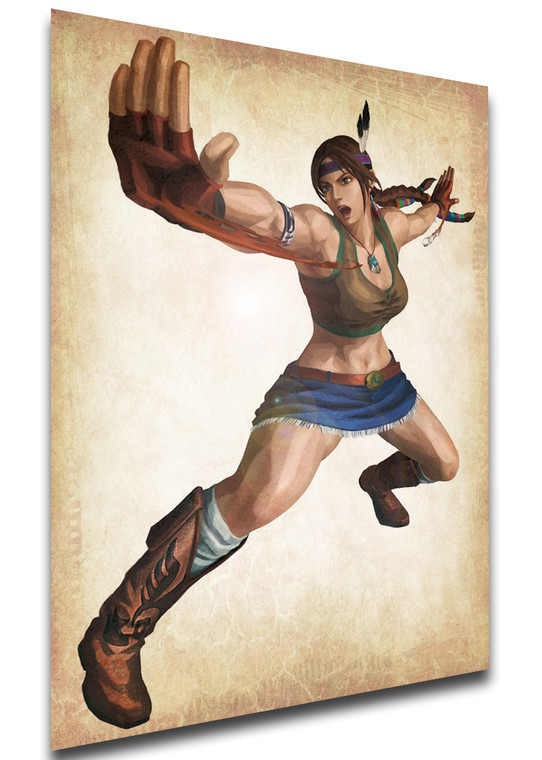 Poster Wanted - Street Fighter x Tekken - Julia Chang - LL1891