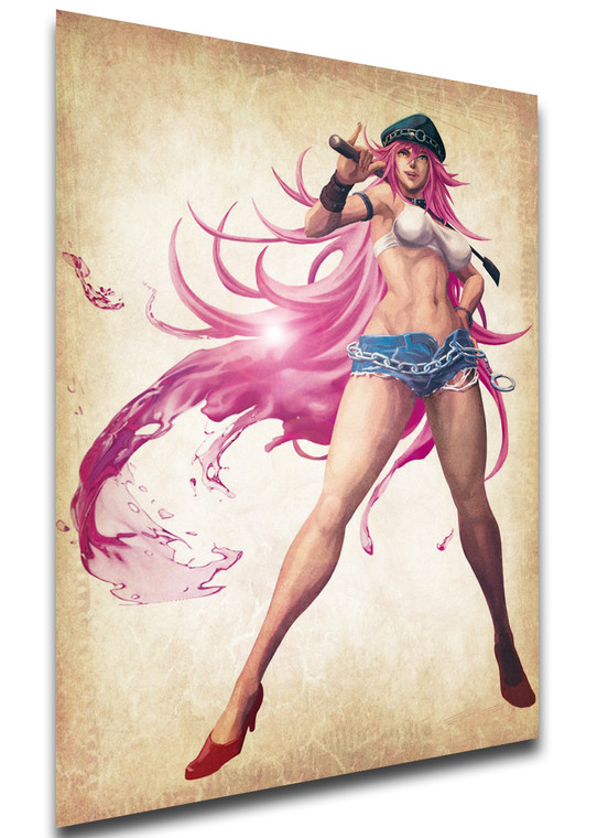 Poster Wanted - Street Fighter x Tekken - Poison - LL1895