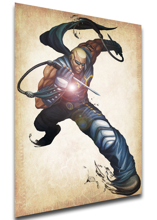 Poster Wanted - Street Fighter x Tekken - Raven - LL1898