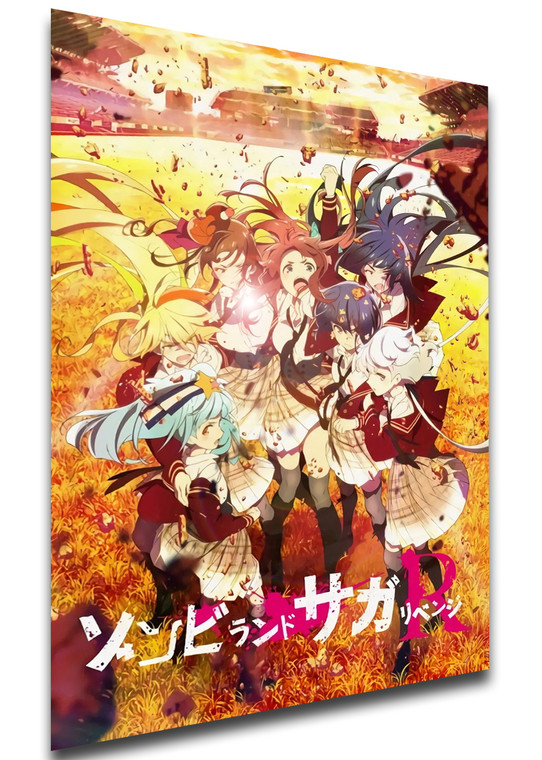 Poster Locandina Anime Zombieland Saga Revenge Season 2