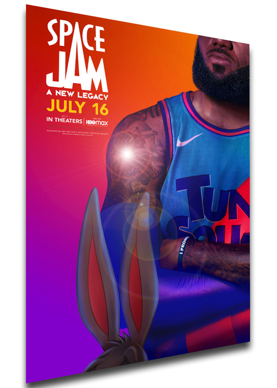 Poster Locandina - Space Jam A New Legacy Variant 01