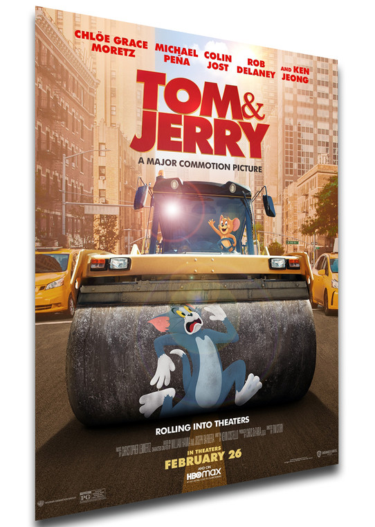 Poster Locandina - Tom & Jerry (2021) Variant 01
