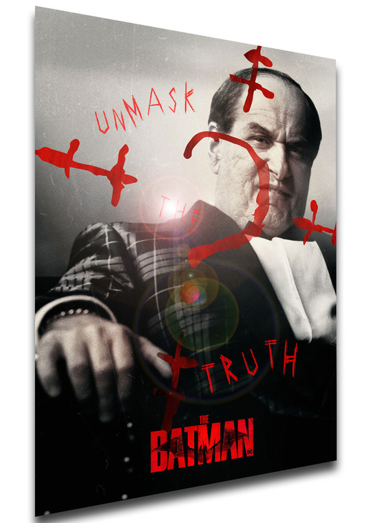 Poster Locandina - The Batman - Unmask The truth Penguin 2022