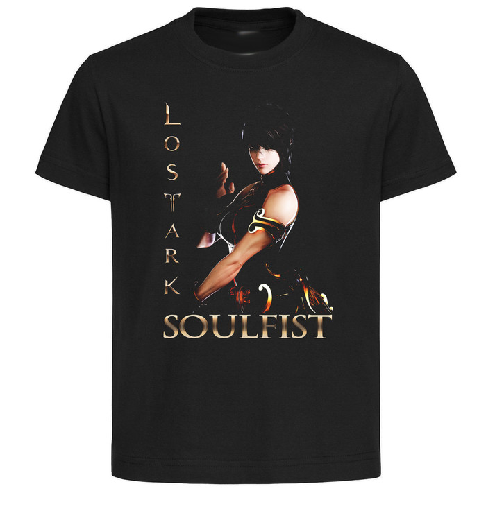 T-Shirt Unisex Black Japanese Style - Lost Ark - Soulfist