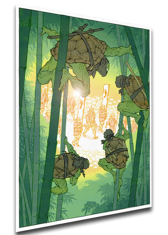 Poster Ukiyo-e - TMNT - Teenage Mutant Ninja Turtles - LL2079