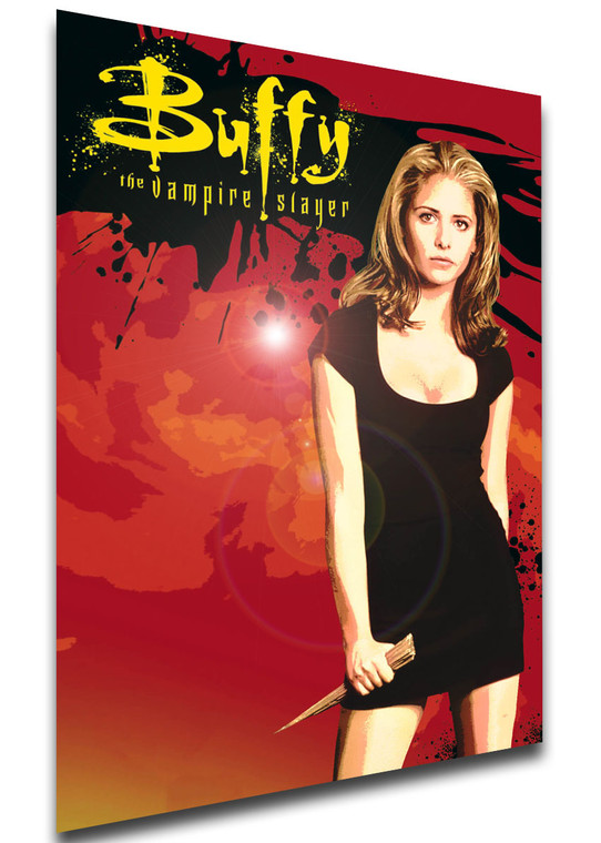 Poster - Serie TV - Locandina - Buffy the Vampire Slayer Variant 01