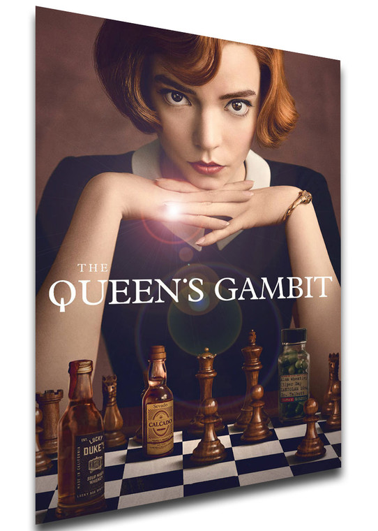 Poster - Serie TV - Locandina - The Queen s Gambit