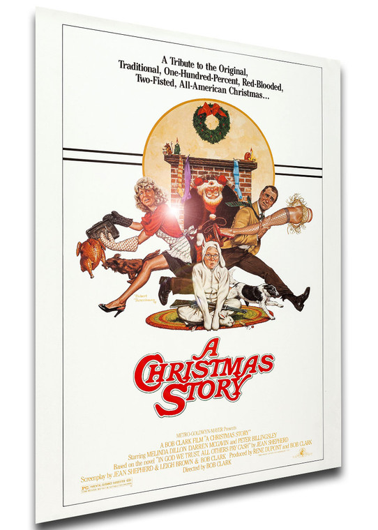 Poster Locandina - A Christmas Story variant 02