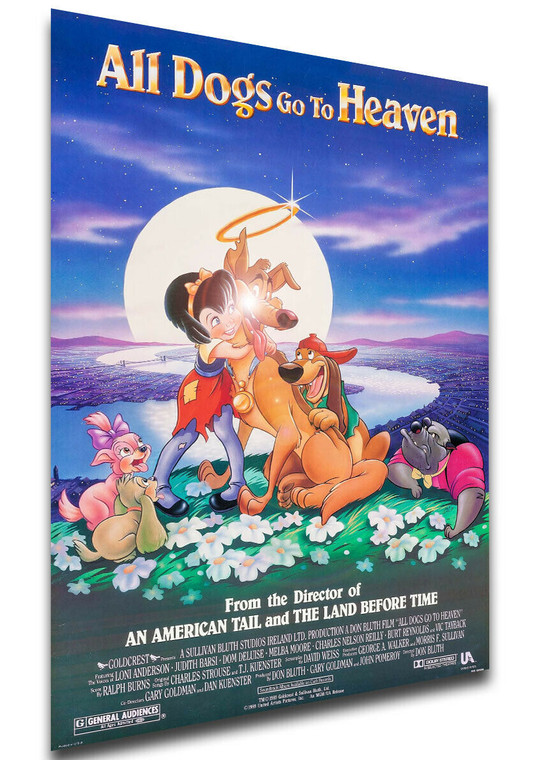 Poster Locandina - All Dogs Go to Heaven - Charlie i cani vanno in Paradiso