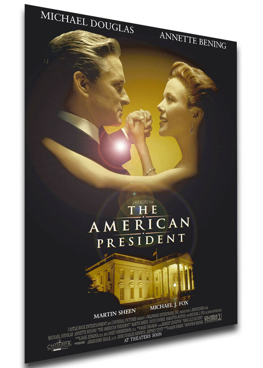Poster Locandina - American President - Il Presidente Una Storia d Amore (1995)