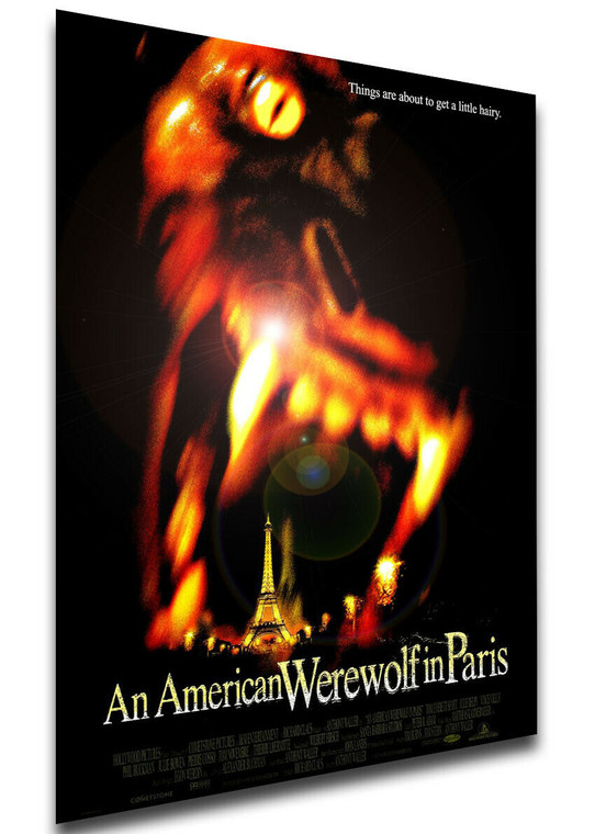 Poster Locandina - American Werewolf in Paris - Lupo Mannaro Americano (1997)