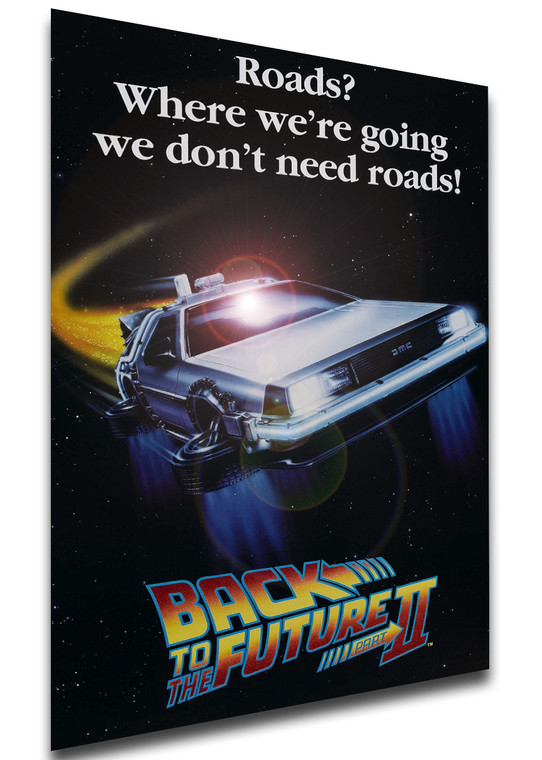 Poster Locandina - Back to the Future II - Variant 01