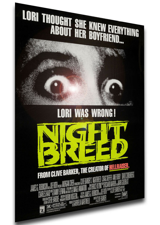 Poster Locandina - Clive Barker - Nightbreed - Cabal (1990)