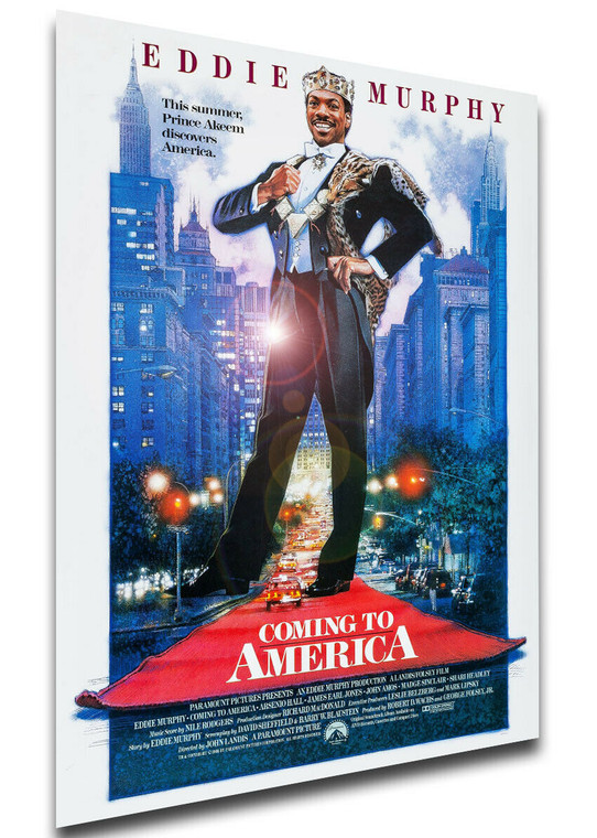 Poster Locandina - Coming to America - Il Principe cerca Moglie (1988)