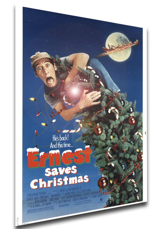 Poster Locandina - Ernest saves Christmas
