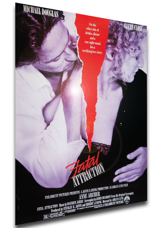 Poster Locandina - Fatal Attraction - Attrazione Fatale (1987)