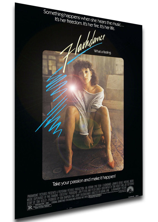 Poster Locandina - Flashdance (1983)