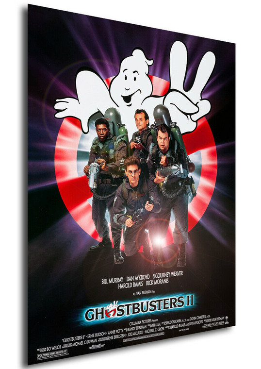 Poster Locandina - Ghostbusters II - Acchiappafantasmi II (1989)