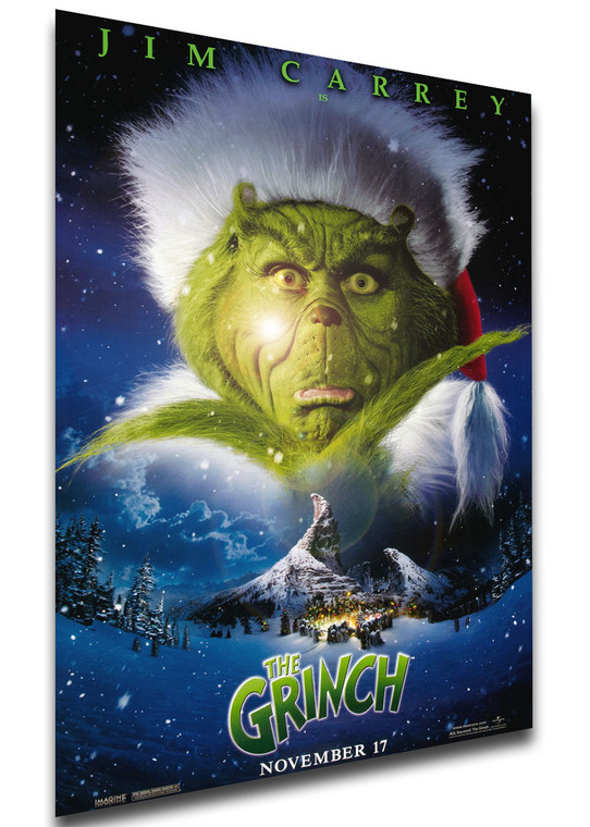 Poster Locandina - How the Grinch stole Christmas Variant 01