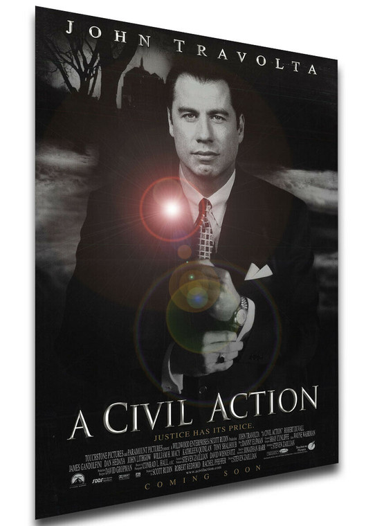 Poster Locandina - John Travolta - A Civil Action (1998)