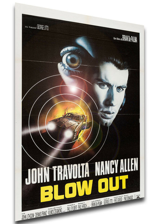 Poster Locandina - John Travolta - Blow Out