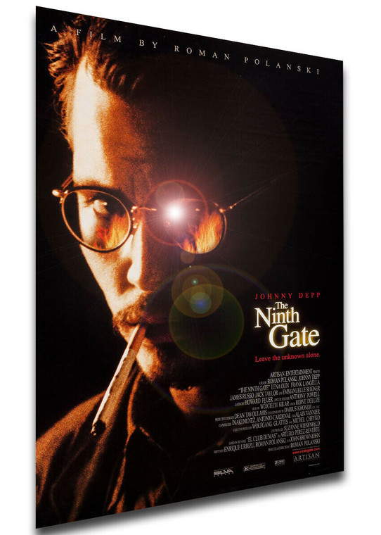 Poster Locandina - Johnny Depp - La Nona Porta - The Ninth Gate (2000)