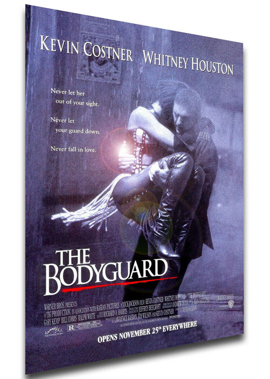 Poster Locandina - Kevin Costner - The Bodyguard - Guardia del Corpo (1992)