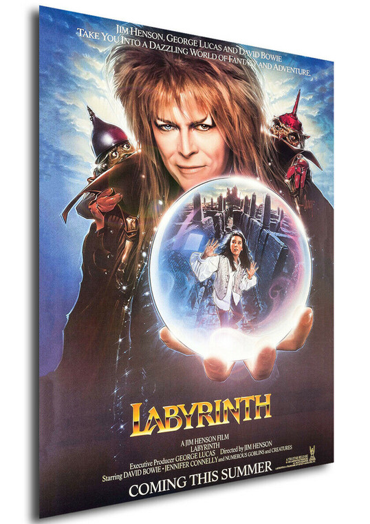 Poster Locandina - Labyrinth (1986) Variant 01