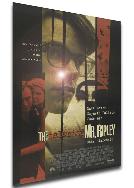 Poster Locandina - Matt Damon - The Talented Mr Ripley - Il Talento (1999)