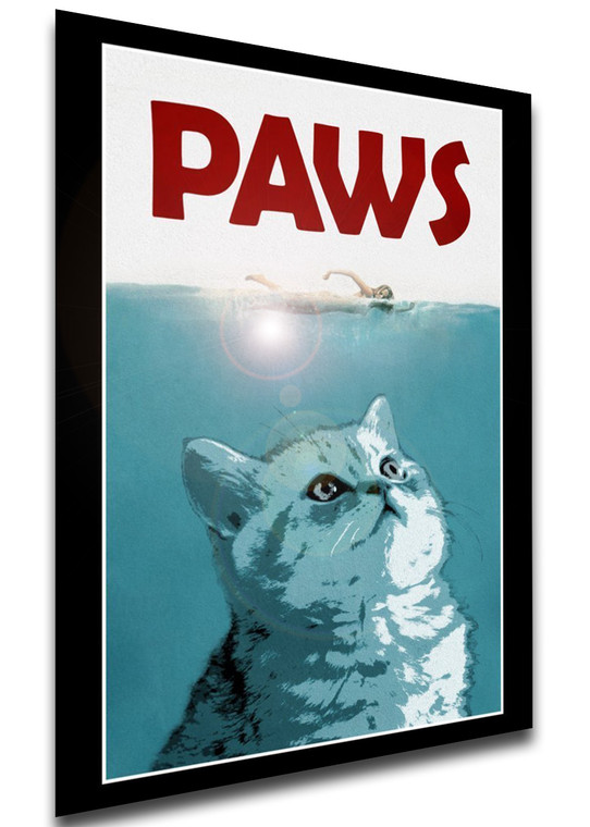 Poster Locandina - Meme - Paws Cat