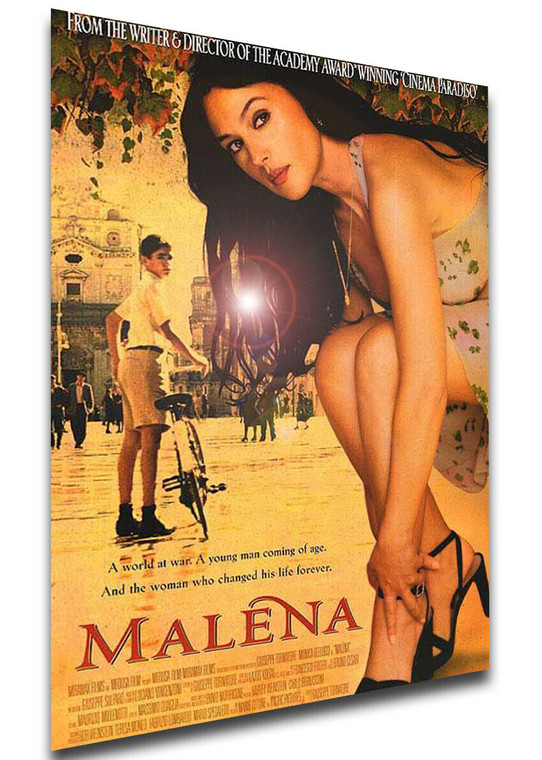 Poster Locandina - Monica Bellucci - Malena (2000)