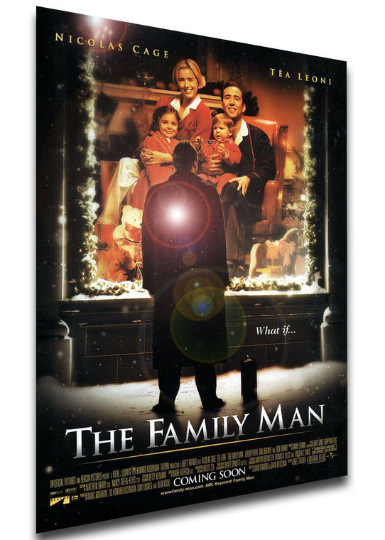 Poster Locandina - Nicolas Cage - The Family Man (2000)