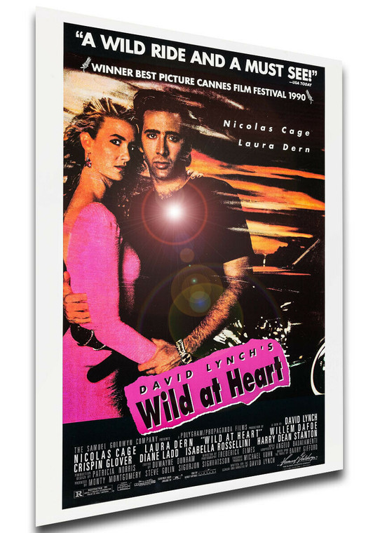 Poster Locandina - Nicolas Cage - Wild at Heart - Cuore Selvaggio (1990)