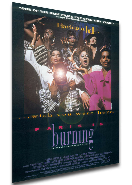 Poster Locandina - Paris Is Burning - Parigi Brucia (1990)