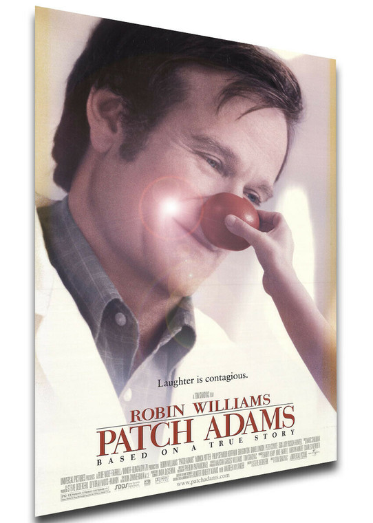 Poster Locandina - Robin Williams - Patch Adams (1998)