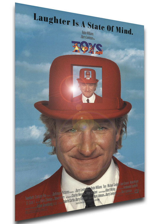 Poster Locandina - Robin Williams - Toys - Giocattoli (1992)