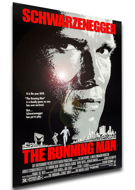 Poster Locandina - Running Man - L Implacabile (1987)