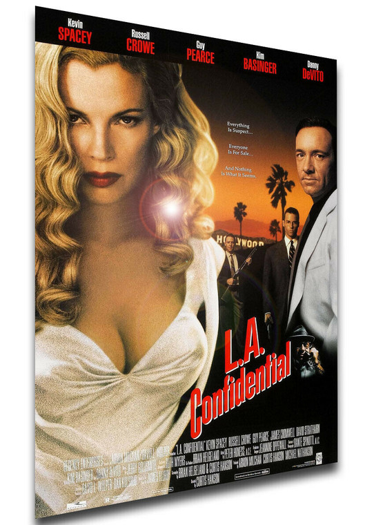 Poster Locandina - Russel Crowe - Kevin Spacey - L A Confidential (1997)