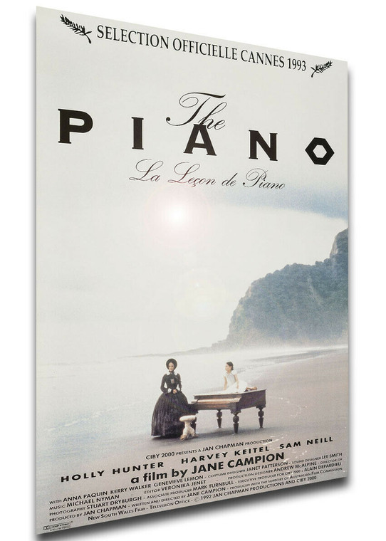 Poster Locandina - Sam Neill - The Piano - Lezioni di Piano (1993)