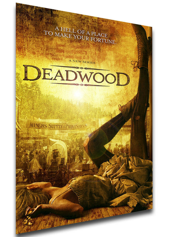 Poster Locandina - Serie Tv - Deadwood SA0183