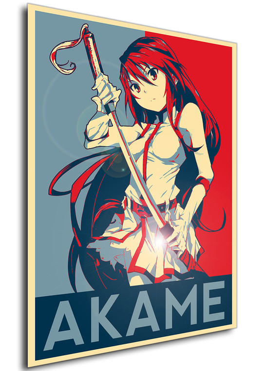 Poster - Propaganda - Akame Ga Kill - Sheele variant 2