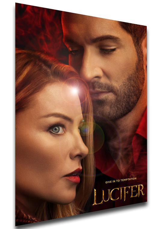 Poster Locandina - Serie TV - Lucifer - Season 5 Variant 02