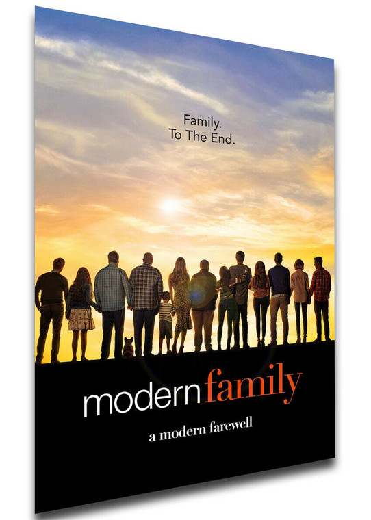 Poster Locandina - Serie TV - Modern Family - Final Season - Variant 01 LL0301