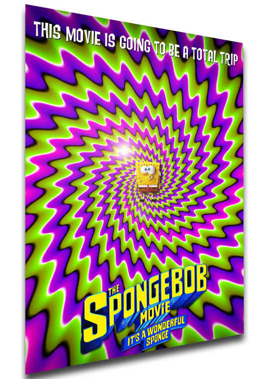 Poster Locandina - Spongebob - It's a wonderful sponge Variant 03